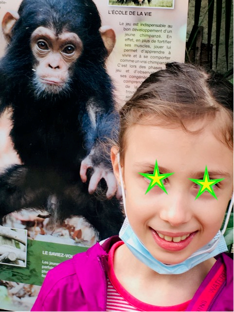 Léa au Zoo Parc de Beauval