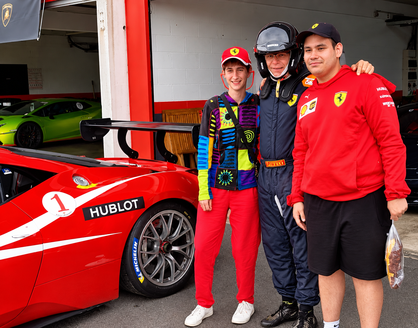 Photo Baptême sur le Circuit du Val de Vienne Quentin et Laura