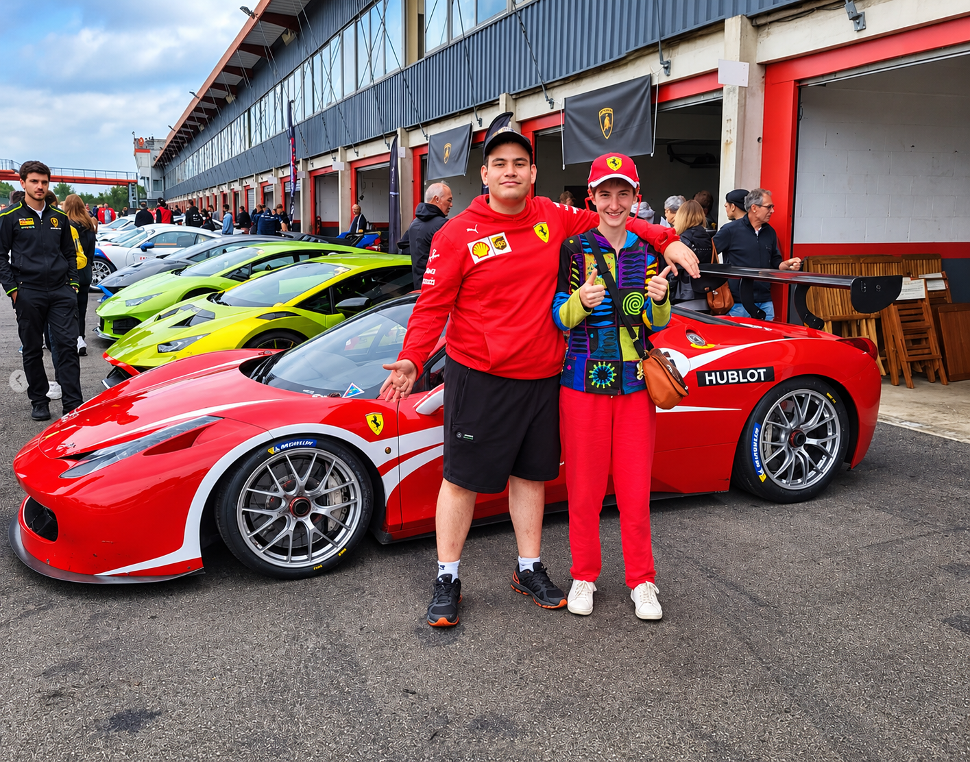 Photo Baptême sur le Circuit du Val de Vienne Quentin et Laura 1